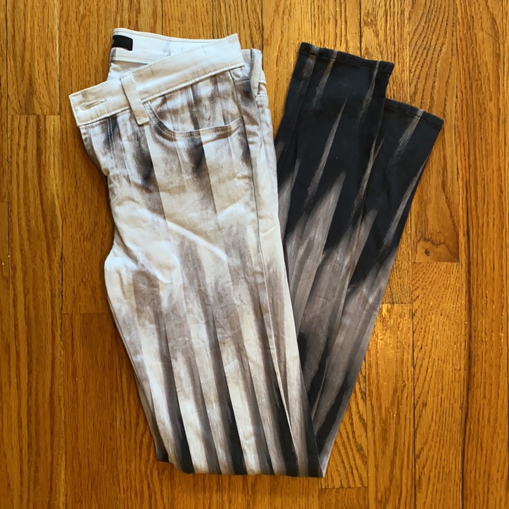 J Brand Pattern Skinny Jeans